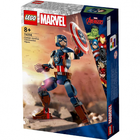 Lego super heroes figurina de constructie captain america 76258 [4]