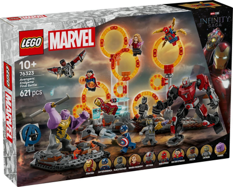 Seturi  de constructie - LEGO SUPER HEROES RAZBUNATORII SFARSITUL JOCULUI BATALIA FINALA 76323