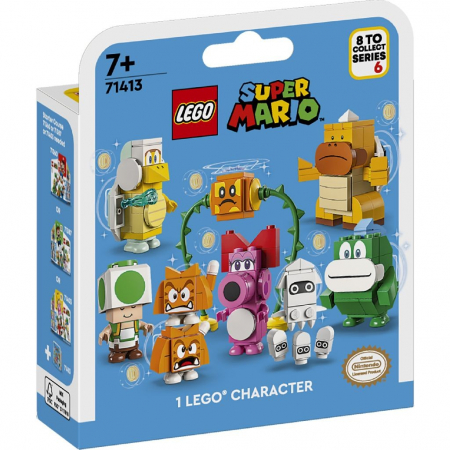 Seturi  de constructie - LEGO Super Mario Pachete cu Personaje Seria 6 71413