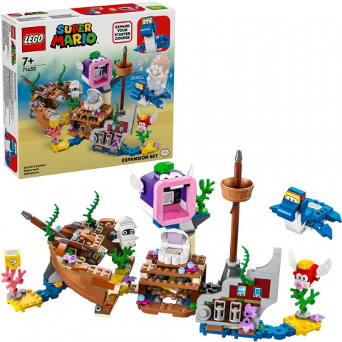 Lego Super Mario Set De Extindere Aventura Lui Dorrie La Epava Scufundata 71432 [4]