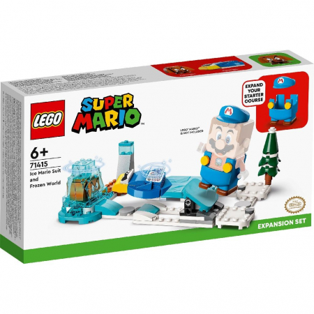 Seturi  de constructie - LEGO Super Mario Set de Extindere Costum Mario Crio și Lumea de Gheață 71415