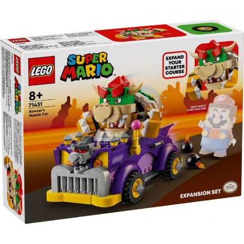 Jocuri si articole copii - Lego Super Mario Set De Extindere Masina Fortoasa A Lui Bowser 71431