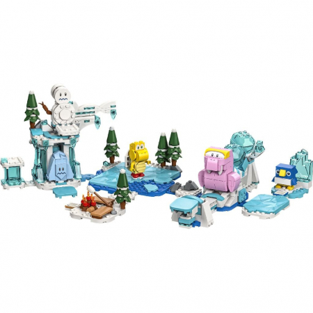 LEGO Super Mario Setul de Extindere Morsel și Aventura lui în Zăpadă 71417 [1]