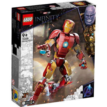 Jocuri si articole copii - Lego superheroes figurina iron man 76206