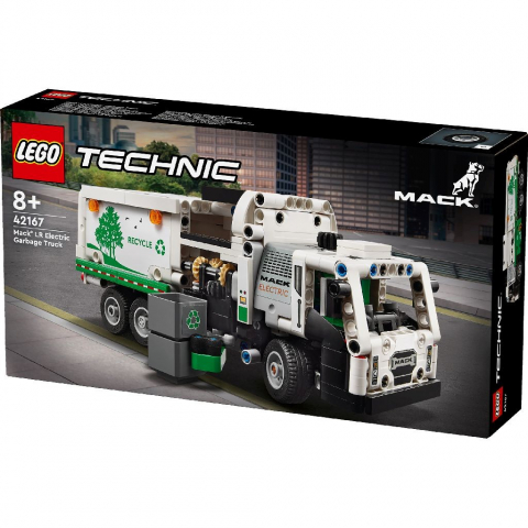 Lego Technic Autogunoiera Mack Lr Electric 42167 [4]