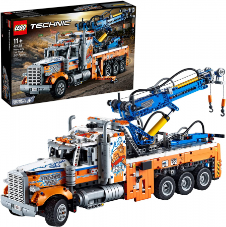 Jocuri si articole copii - LEGO TECHNIC Camion de Remorcare de Mare Tonaj 42128