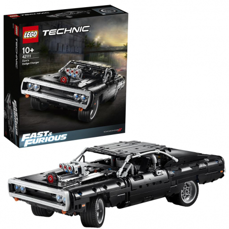 LEGO TECHNIC Dodgeul Charger a lui Dom 42111  [4]