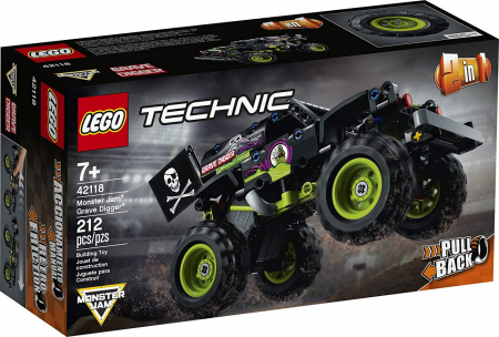 Jocuri si articole copii - LEGO Technic Monster Jam Grave Digger 42118 