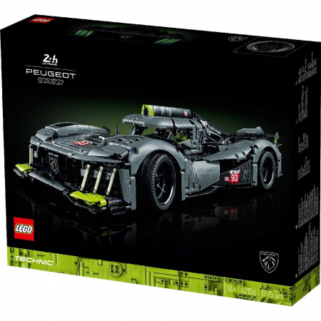 Lego technic peugeot 9x8 24h hybrid hypercar 42156 [5]