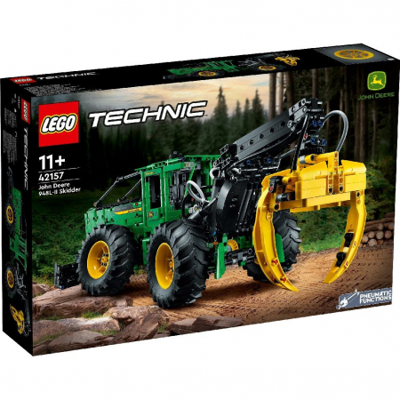 Seturi  de constructie - Lego technic tractor de corhanit john deere 948l ii 42157