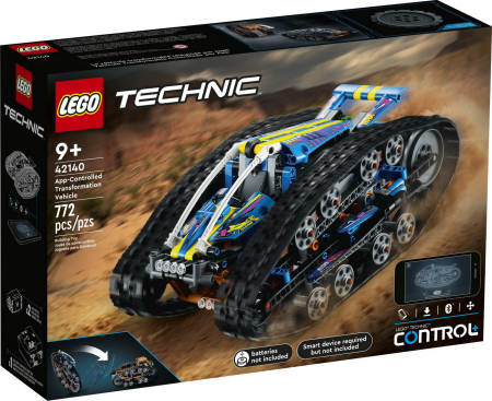 Seturi  de constructie - Lego technic vehicul de transformare controlat de aplicatie 42140