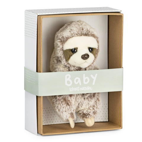 Leneș Bebeluș de pluș 17 cm în cutie – Living Nature, +0 luni [1]
