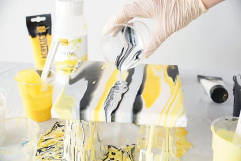 Lichid Pouring pentru fluidizarea vopselelor acrilice,pe baza de apa, 500 ml [2]