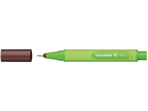 Linere colorate - Liner Schneider Link-It 0,4 mm,maro