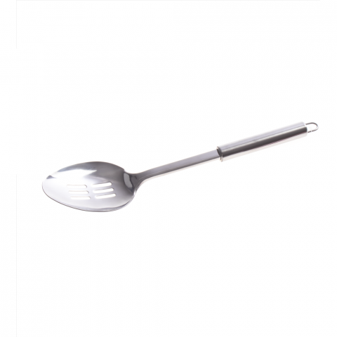 Articole Bucatarie - Lingura cu perforatii pentru servire, inox,31.5 cm
