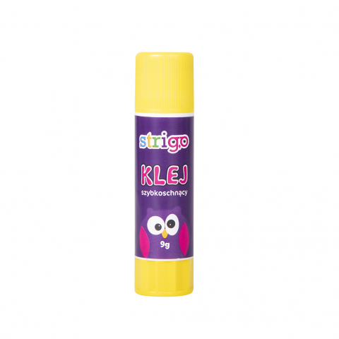 Lipici si benzi adezive - Lipici solid, Strigo pentru copii, uscare rapida, 9 grame