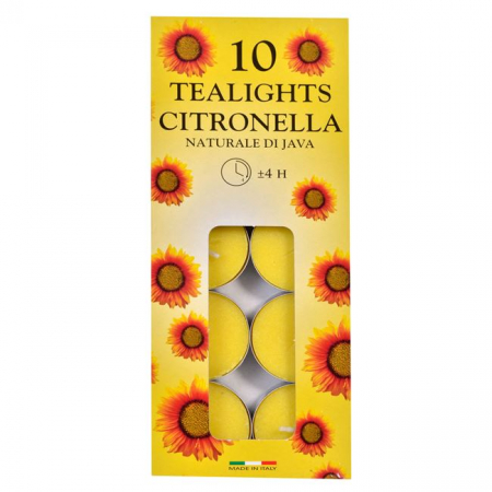 Decoratiuni - Lumanare citronella anti tantari tip pastila
