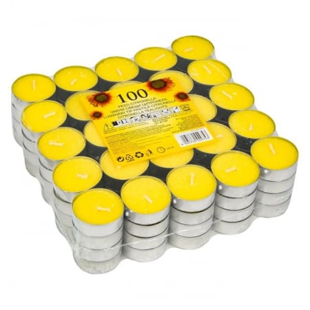 Decoratiuni - Lumanare citronella anti tantari tip pastila