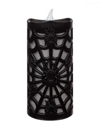 Articole Halloween - Lumanare cu flacara Led Black Halloween