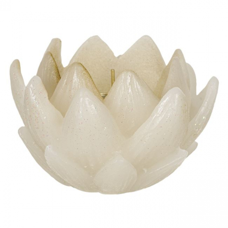 Lumanare decorativa 3D in forma de floare de Lotus [1]