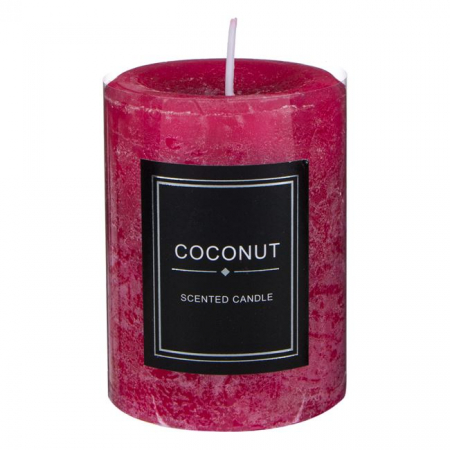 Decoratiuni - Lumanare parfumata cu aroma de nuca de cocos