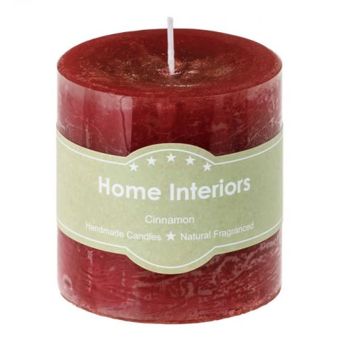 Decoratiuni - Lumanare parfumata cu aroma de scortisoara,210 grame, 6.5x7 cm
