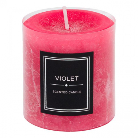 Decoratiuni - Lumanare parfumata cu aroma de violete