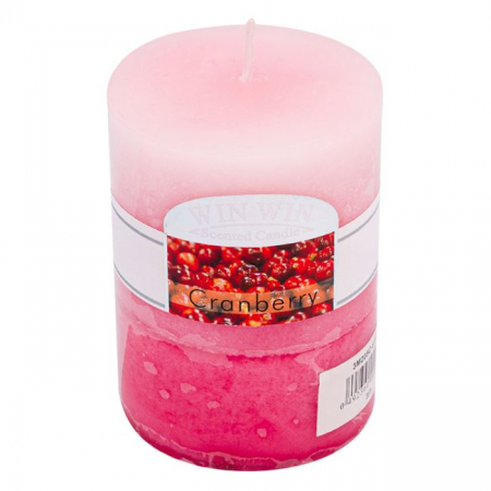 Decoratiuni - Lumanare parfumata cu aroma de zmeura