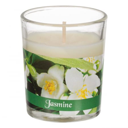 Decoratiuni - Lumanare parfumata cu aroma proaspata de iasomie
