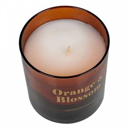 Lumanare parfumata cu aroma proaspata de portocale si flori [1]