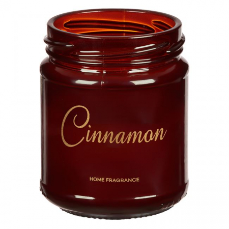 Decoratiuni - Lumanare parfumata cu aroma proaspata de scortisoara