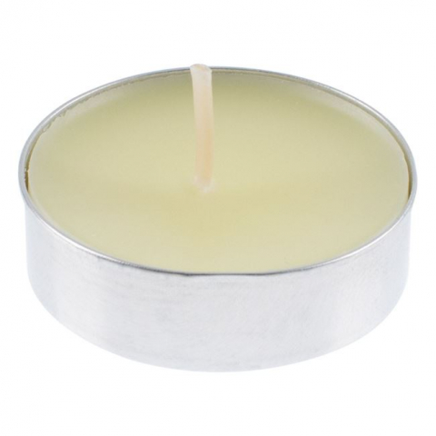 Lumanare tip pastila cu aroma cotton fresh,bej,8 bucati/set [1]