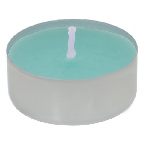 Decoratiuni - Lumanari tip pastila cu aroma flowers-relas,verde menta,25 bucati/set