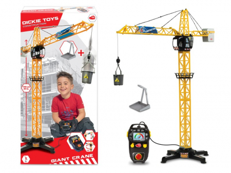 Masinute, Motociclete, Elicoptere, Avioane & Trenulete - Macara Gigant cu Telecomandă 100cm