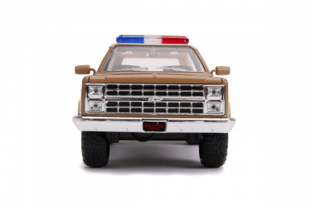 Machetă Metalică 1980 Chevy Police K5 1:24  [5]