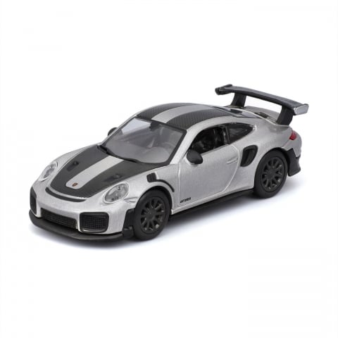 MAISTO MASINUTA METALICA SPEED ICONS PORSCHE 911 GT2 RS SILVER BLACK SCARA 1 LA 64 [1]