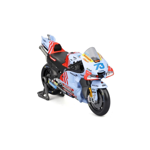 MAISTO MOTOCICLETA METALICA DUCATI DESMOSEDICI GP TEAM GRESINI RACING SCARA 1 LA 18 [3]