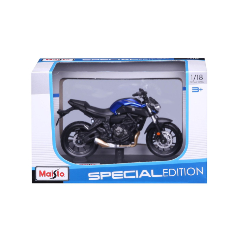 MAISTO MOTOCICLETA METALICA EDITIE SPECIALA YAMAHA MT07 SCARA 1 LA 18 [3]
