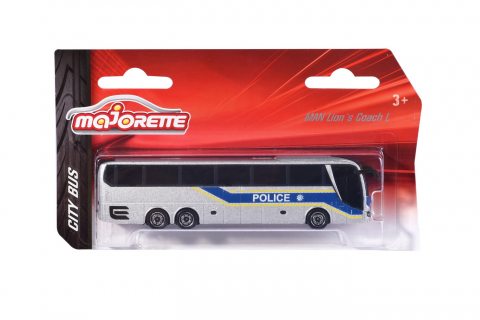 Jocuri si articole copii - MAJORETTE AUTOBUZ MAN METALIC 13CM