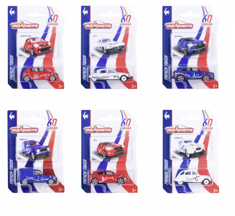 Jocuri si articole copii - MAJORETTE FRENCH TOUCH PREMIUM MASINUTA METALICA SCARA 1:64