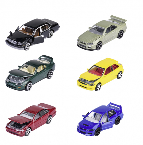 MAJORETTE JAPAN SERIES PREMIUM MASINUTA METALICA SCARA 1:64 [1]