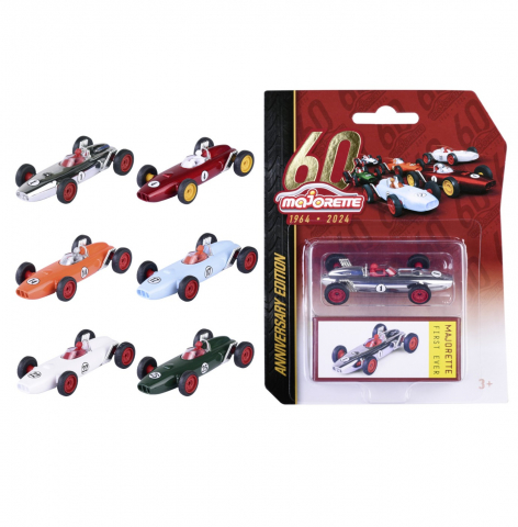 Jocuri si articole copii - MAJORETTE MASINUTA METALICA EDITIE ANIVERSARA 7.5CM