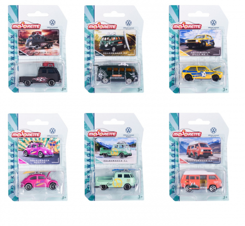 Jocuri si articole copii - MAJORETTE MASINUTA METALICA VOLKSWAGEN SCARA 1:64