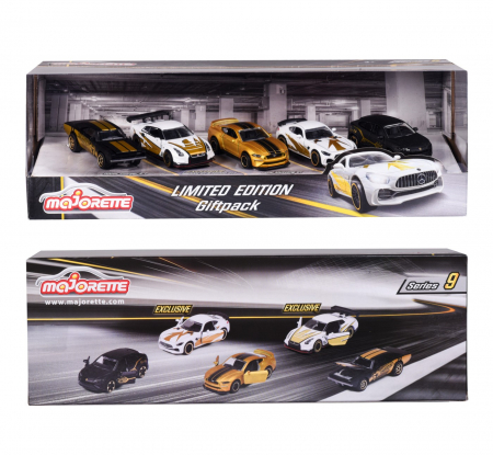 Majorette Set 5 Mașinuțe Metalice Ediție Limitată 7.5cm [4]