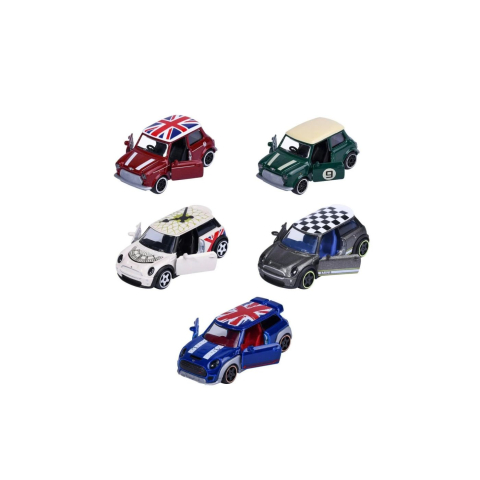 MAJORETTE SET 5 MASINUTE METALICE MINI ICONS SCARA 1 LA 64 [1]