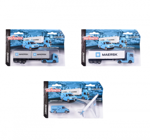 Jocuri si articole copii - MAJORETTE TRANSPORTOR MAERSK