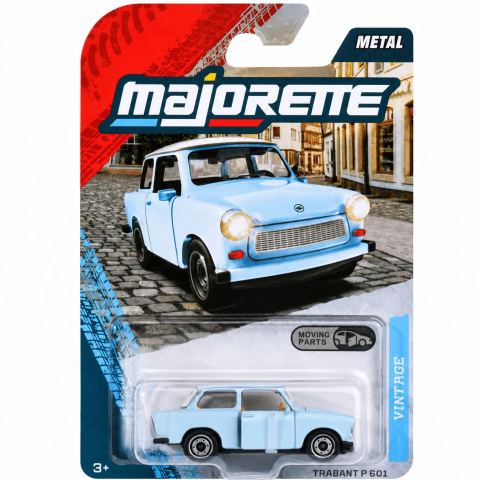 Avioane si Elicoptere jucărie - MAJORETTE VINTAGE PREMIUM MASINUTA METALICA TRABANT P 601 SCARA 1 LA 64