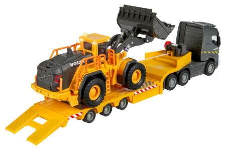 Majorette volvo camion si incarcator frontal scara 1 la 43 [5]