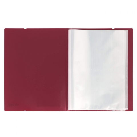 Mapa Strigo A4 cu elastic și 40 folii, maro – organizare sigură [2]