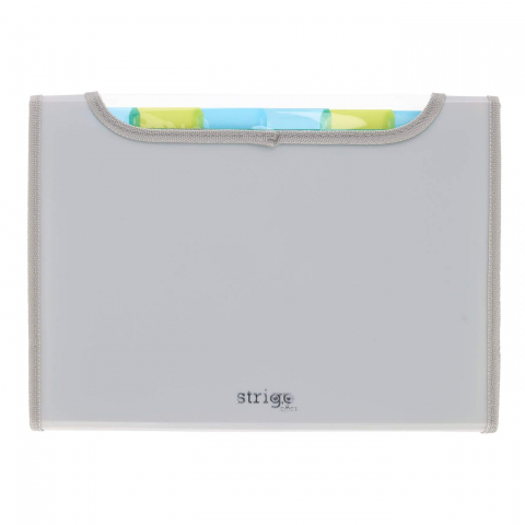 Mapa Strigo Plastic Extensibil A4, 6 Compartimente, gri [1]